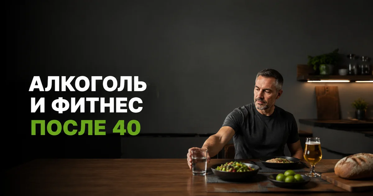 Мужчина выбирает стакан воды за столом рядом с пивом
